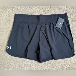 Under Armour SpeedPocket Shorts Men’s XXL Midnight Navy Athletic Training NWT
